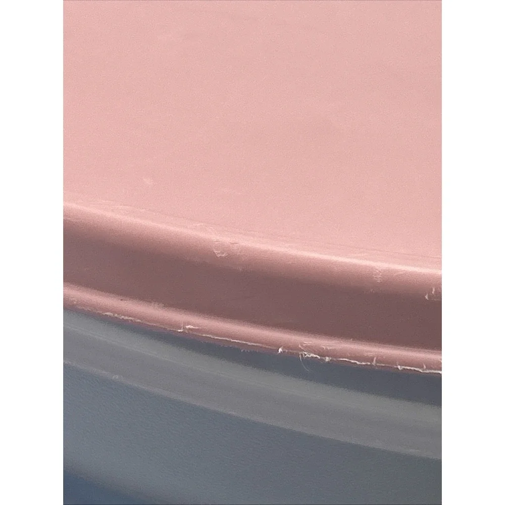 2 VTG TUPPERWARE (1) Round Dome Sheer Replacement Lid #1865-1 And 1 Pink 1832-5